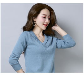 2019秋冬新款针织衫套头打底衫女装--优雅与温暖的完美邂逅（bly1036，福卡商城）